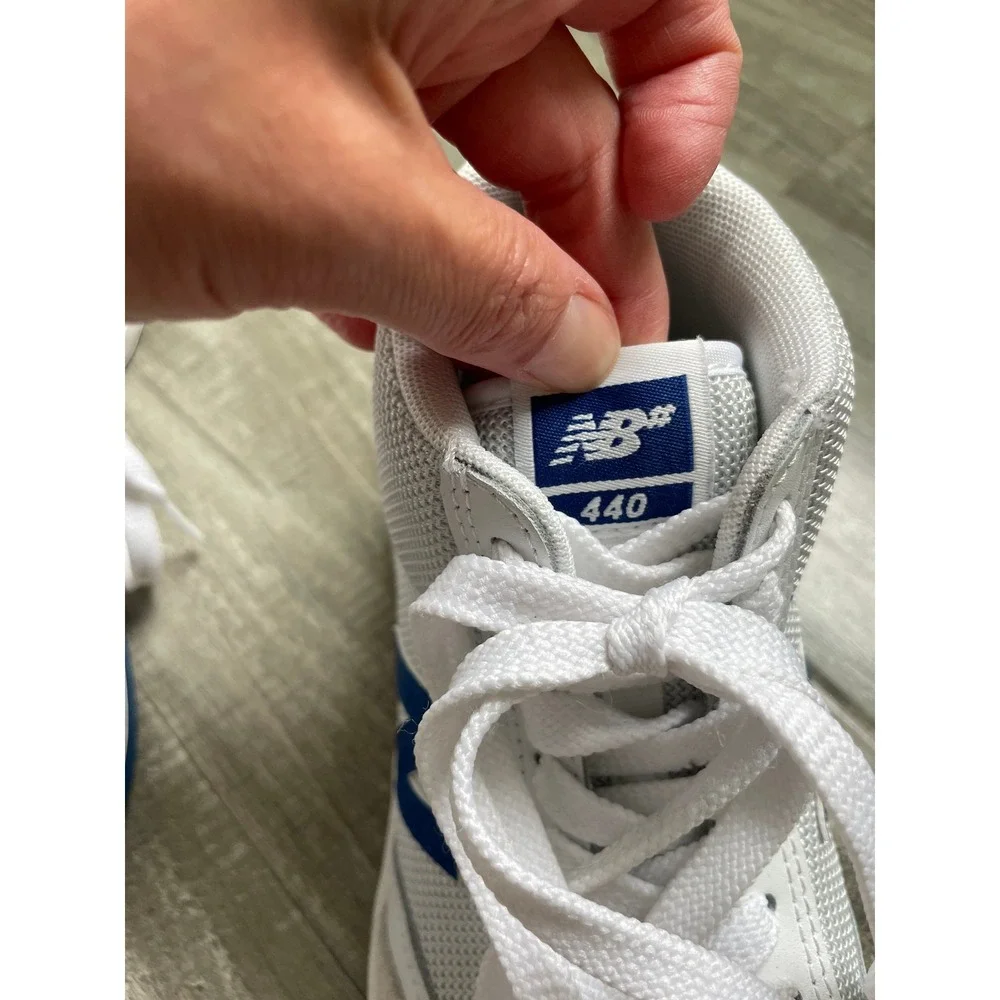 New Balance Numeric 440 High White Royal Blue Skate Shoes NM440HLO Men 6.5 Wmn 8